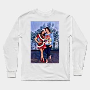 A Wayhaught Holiday Memory Long Sleeve T-Shirt